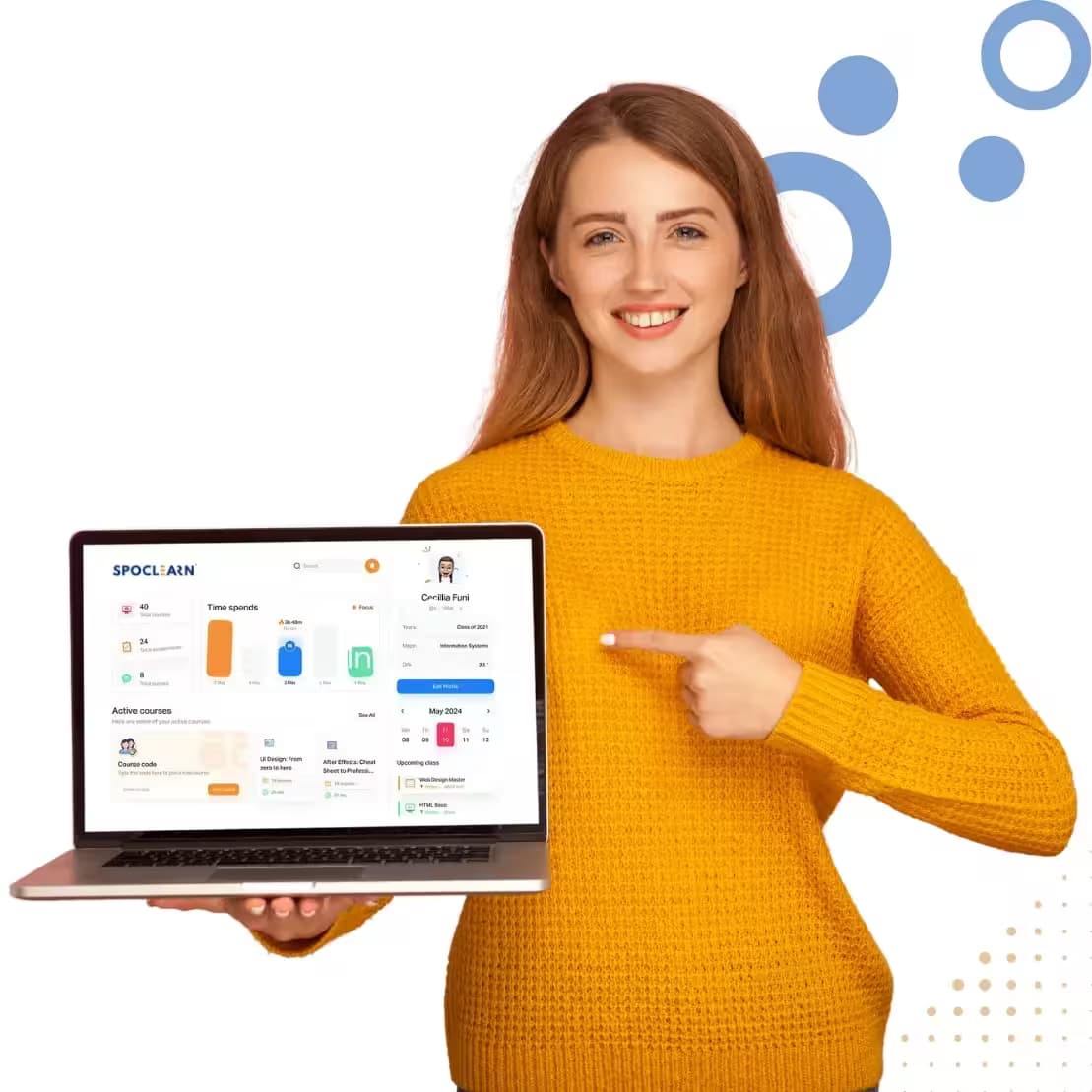 home page banner for spoclearn